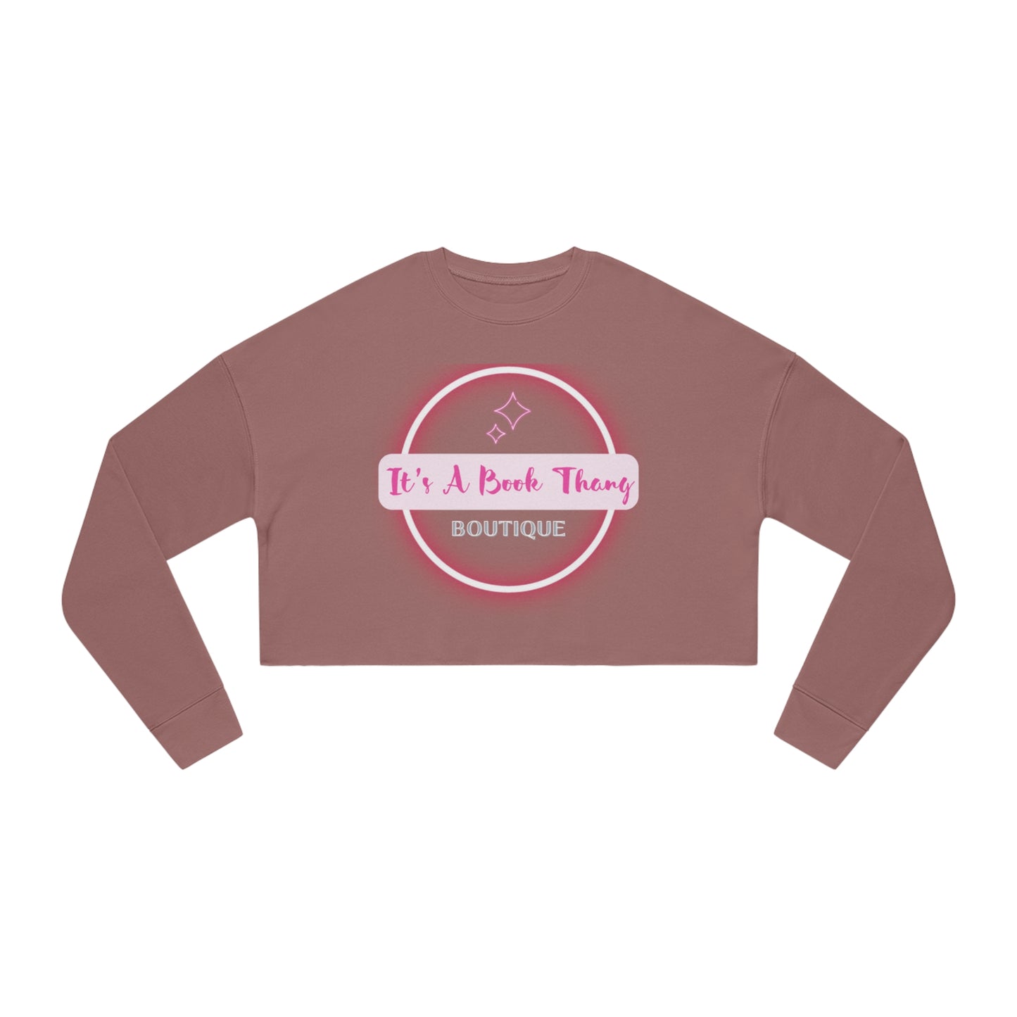 Its A Book Thang Women's Cropped Sweatshirt