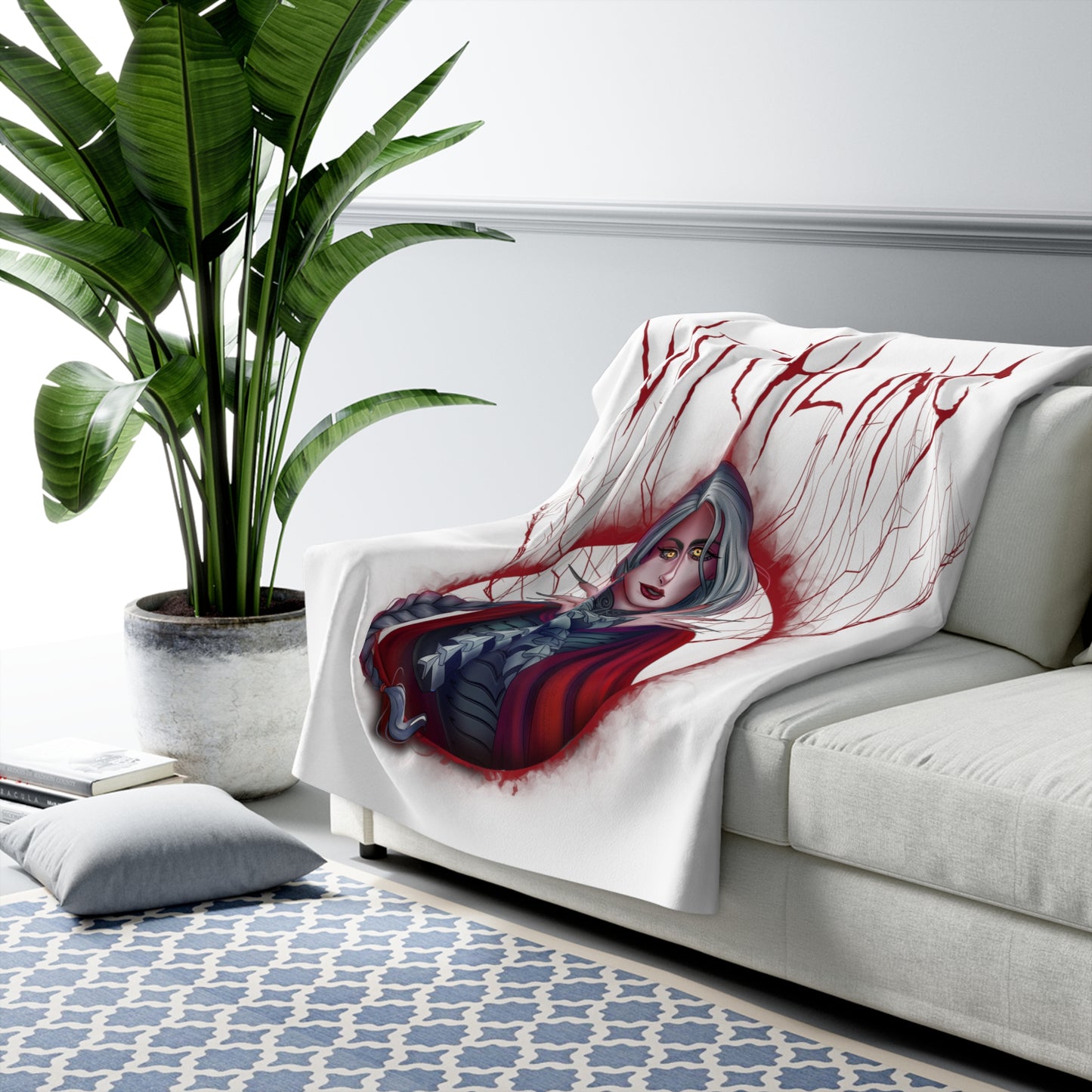 SJM Throne Of Glass Sherpa Fleece Blanket