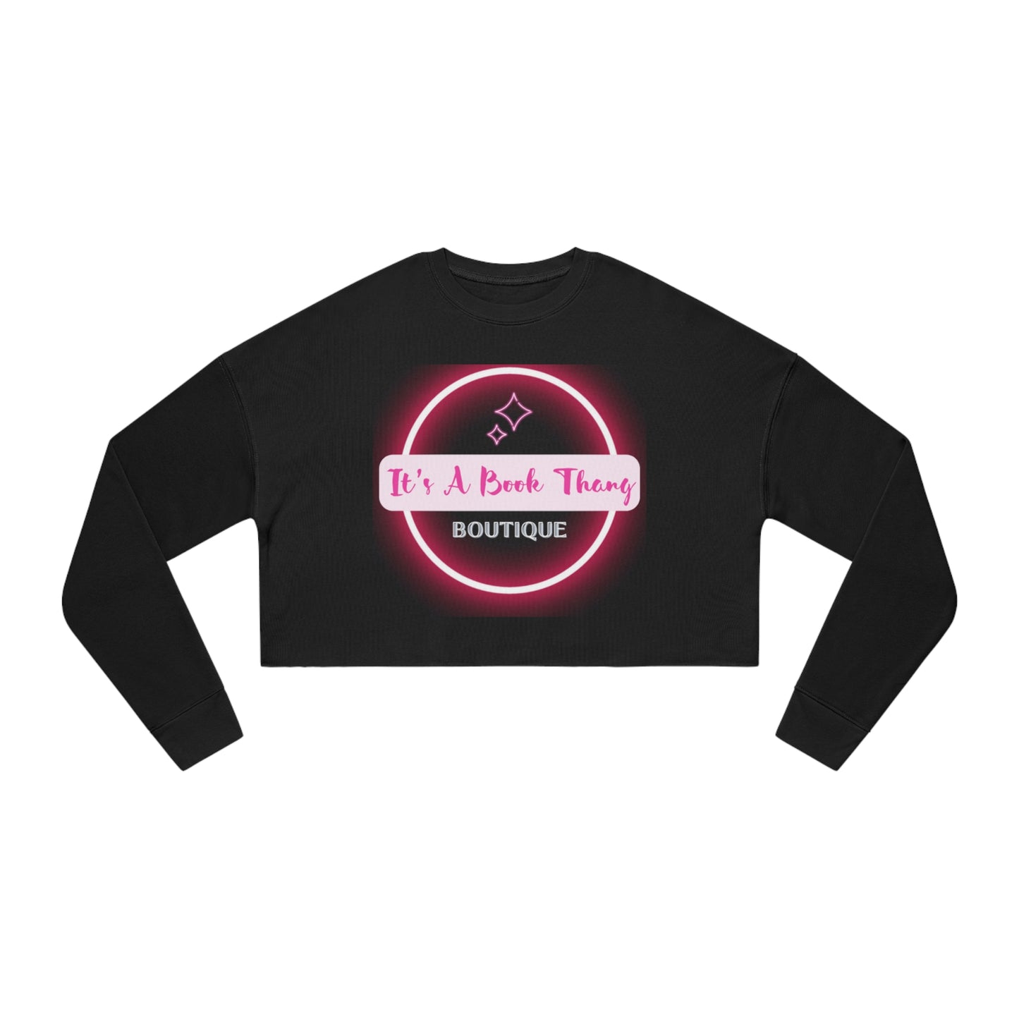 Its A Book Thang Women's Cropped Sweatshirt