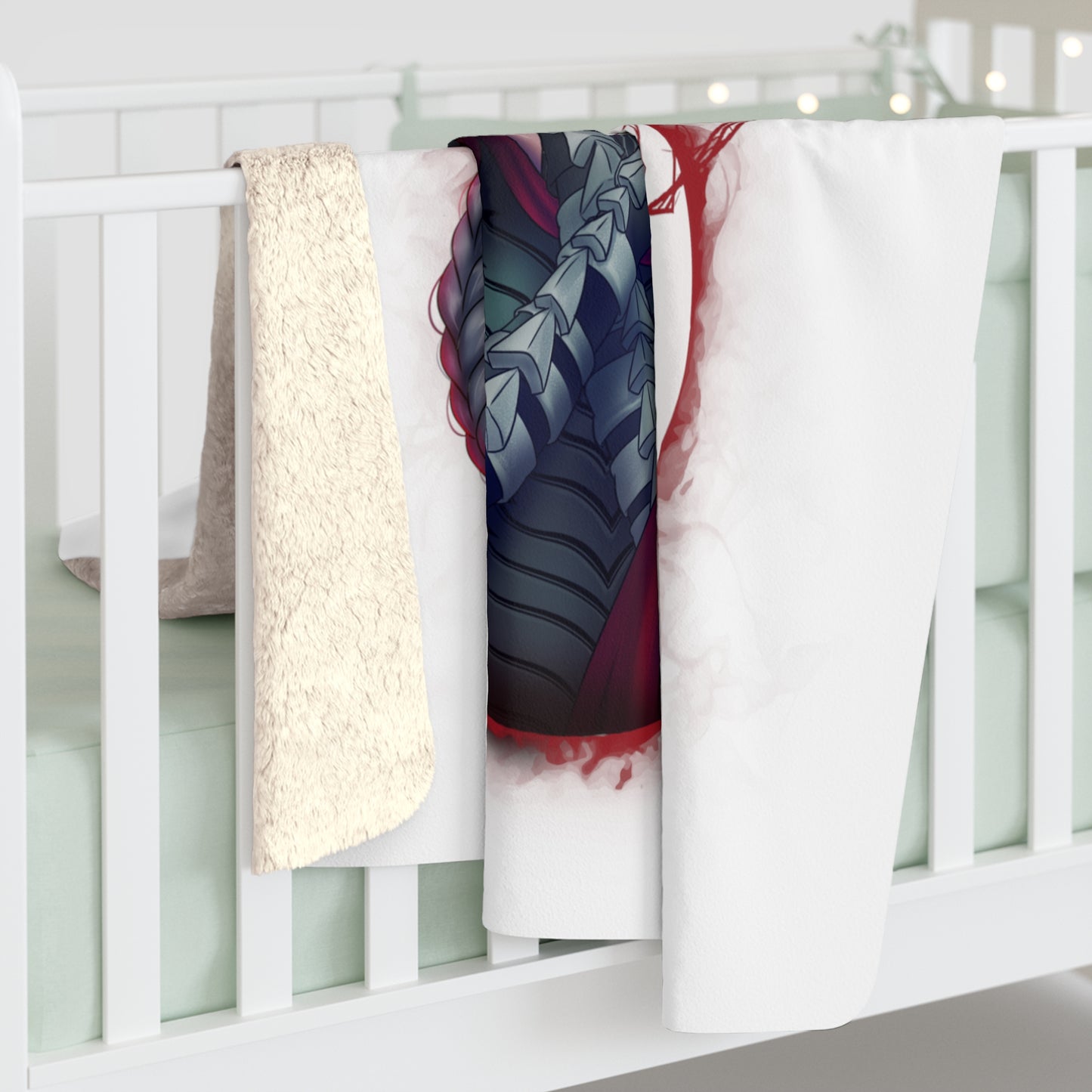 SJM Throne Of Glass Sherpa Fleece Blanket
