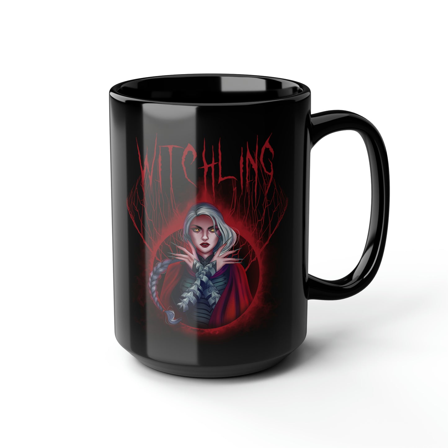 SJM Throne Of Glass Black Mug, 15oz