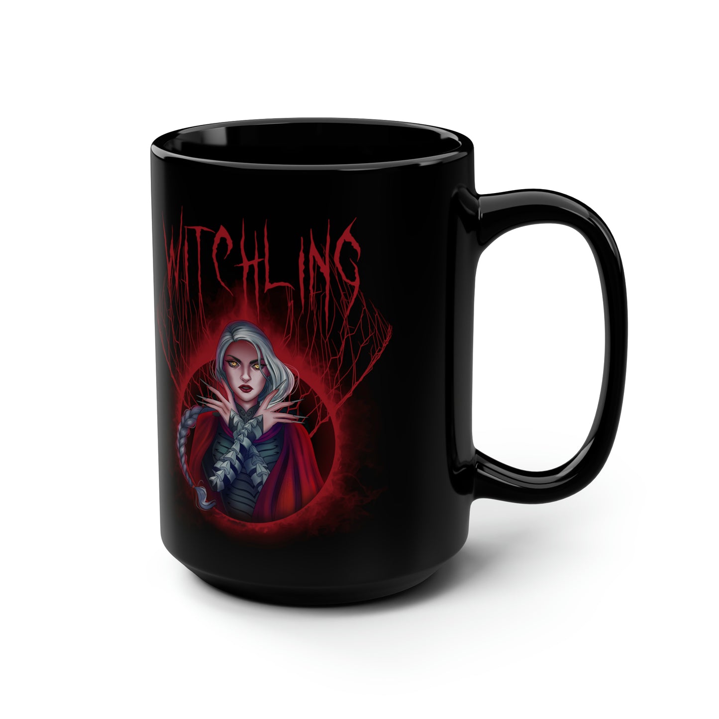 SJM Throne Of Glass Black Mug, 15oz